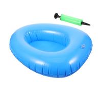 SHERCHPRY Padella Gonfiabile Portatile Per Anziani in Plastica, Vaso Per Imputati Leggero e Pratico, Ausilio Per Pazienti Allettati e Uso Domiciliare