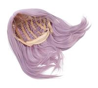 SHERCHPRY Parrucca Corta e Dritta Per Donna Parrucca Bobo Stile Chic Copricapo Adatto Per Cosplay Feste e Uso Quotidiano Leggera Confortevole e Traspirante