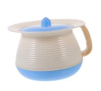 SHERCHPRY Per Urina in Plastica Con Sputacchiera Portatile Unisex Per Ragazzo Ragazza e Adulti Contenitore Per Urina Riutilizzabile Notte Compatto Per Casa e Campeggio