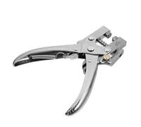 SHERCHPRY Perforatrice a Foro Singolo per Pelle e Metallo Strumento Multifunzione Impugnatura Plastica per Cinture Cinturini Orologi e Lavori Artigianali per Riparazioni e Fai-da-Te