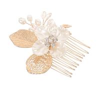 SHERCHPRY Pettine bionda copricapo da ragazza per il matrimonio Bride Hairpin accessori per per la sposa pettine per le ragazze fermagli per fermaglio per resina
