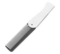 SHERCHPRY Pettine Pieghevole Retrattile Professionale Pettine Tascabile Pieghevole Cinghiale Pettine Da Viaggio Pettine Per Portatile Barbiere Donna Districare Acciaio Inossidabile