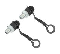 SHERCHPRY Raccordo Idraulico Rapido Maschio 3/8 Connettore per Olio Adattatore Rapido per Tubo Flessibile Set 2 Pezzi per Impianti Oleodinamici Uso Professionale