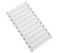 SHERCHPRY Righello Adesivo Autoadesivo 0-10 Cm Bianco Numeri Neri, Set da 20 Strisce per Misurazione Precisa in Ambienti Umidi e Applicazione Facile per Pesca e Laboratorio