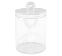 SHERCHPRY Scatola Cotton Fioc Trasparente Organizzatorper Vanity e Bagno Versatilper Accessori e Piccoli Design per Casa e Ufficio