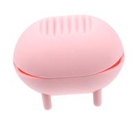 SHERCHPRY scatola di conservazione delle uova di bellezza pastiglie Compatto contenitori Conservazione del piumino in polvere di silicone porta trucco e organizzatori Gel di silice rosa