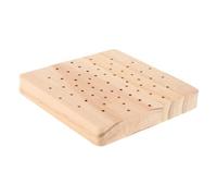 SHERCHPRY Scatole Stoccaggio Per Punte Trapano Per Unghie Supporto in Legno Multi-slot Per Testine Levigatura Organizer Per Punte Trapano Per Manicure Design e Per Organizzare Utensili