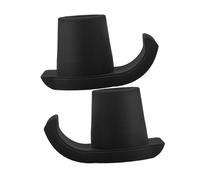 SHERCHPRY Scivoli per Deambulatori per Anziani 2 Pezzi, Accessori Antiscivolo di Ricambio in Materiale Morbido, Protezione Piedi per Ausili alla Mobilità in Casa e Strutture Sanitarie