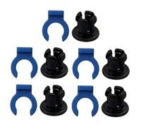 SHERCHPRY Set 10 Pezzi Pinze di Serraggio e Fermagli per Estrusore Stampante 3D Giunti Tubolari 4Mm in Plastica Fibbia e Gancio Accessori per Stampanti 3D Fissaggio Rapido