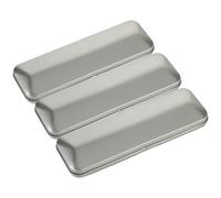 SHERCHPRY Set 3 Astucci Portapenne in Latta Resistenti per Scuola e Ufficio, Organizer Portatile per Matite e Penne Coperchio Sicuro, Dimensioni 160x54x20mm per Studenti e Ragazzo Ragazza