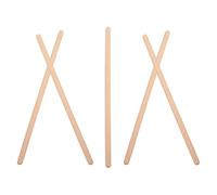 SHERCHPRY Set 5 Bastoncini da Yoga in Legno 50Cm X 2Cm - Correttori Posturali per Gobba e Stretching Schiena - Attrezzi per Esercizi di Pranayama e Apertura Spalle per Fitness Indoor