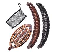 SHERCHPRY Set 8 Pezzi Clip a Banana ad Incastro per Chioma, Fermagli per Donne e Ragazze, Accessori Styling per Feste e Uso Quotidiano, Pettini Resistenti e Facili da Abbinare