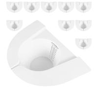 SHERCHPRY Set da 10 Cappelli da Toilette per Raccolta Urina e Feci 800Ml per Campionamento Sicuri e Facili da Pulire Orinatoi per Donne e Uomini Adatti per Uso Medico e Domestico