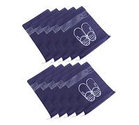 SHERCHPRY Set Da 10 Sacchetti Porta Scarpe Da Viaggio Resistente Coulisse, Borse Organizzative Di Grande Capacità Per Campeggio, Attività All'aperto e Viaggi