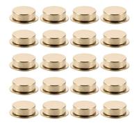 SHERCHPRY Set da 20 Cuscinetti Rotanti in Metallo per Nail Art 3d Rotazione a 360°, Albero Rotante Mini in Acciaio Inox, Accessori Portatili per Decorazioni Unghie Fai da Te