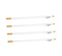 SHERCHPRY Set Da 4 Matite Per Barba Da Barbiere Con Temperino Integrato, Penne Guida Per Modellare Barba e Contorni Chioma, Make-up Resistente Al Sudore Per Precisione e Uso Quotidiano