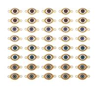 SHERCHPRY Set da 40 Ciondoli Pendenti in Lega a Forma di Occhio Doppio Accessori per Creazione Gioielli DIY Pendenti per Collane e Bracciali Artigianali Decorazioni Eleganti per Regali