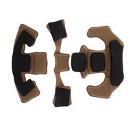 SHERCHPRY Set di Imbottitura Interna in Schiuma Protettiva per Casco Moto, Kit di Cuscinetti in Velluto e Schiuma, Fodera di Ricambio Compatibile per Comfort e Ammortizzazione Sportive