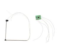 SHERCHPRY Set Luci Semaforiche LED in Miniatura per Modellismo Ferroviario Piccolo Segnale Stradale Controllo Decorazioni Luminose per Plastico e Layout di Treni Visibilità Notturna