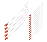 SHERCHPRY Sigilli di Sicurezza in Filo D’Acciaio Antimanomissione 40 Pezzi Guarnizione per Porta Rimorchio Cavo Autobloccante Fascette Metalliche Resistenti per Container Rimorchi