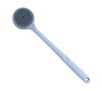 SHERCHPRY Spazzola Da Bagno Vasca Per Doccia Scrubber Corpo Esfoliante Scrub Corpo Esfoliante Maniglie Macchia Silicio Scrub Alla Schiena Lavasciuga Doccia Posteriore Blu Gel Di Silice