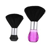 SHERCHPRY Spazzola per Chioma da Salone e Spolverino la Pulizia dei Chioma Rotti 2 Pezzi Impugnatura Comoda e Testina ad Alta Densità per Barbiere e Parrucchiere Uso Professionale