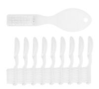 SHERCHPRY Spazzolino Da Denti Da Prigione Portatile Set Da 20 Pezzi Manico Corto Morbido Made Senza Plastica Per Detenuti Uso Personale e Igiene Orale in Carcere