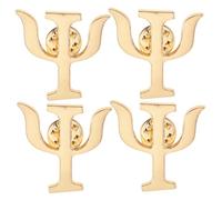 SHERCHPRY Spilla Psicologica a in Distintivo Retro Per Ufficio e Scuola Spille Decorative Simbolo Per e Set 4 Pezzi