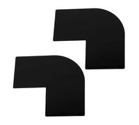 SHERCHPRY Strumenti di acconciatura strumento per modellare la barba strumento per modellare l'attaccatura dei di modellatura della barba pvc Black