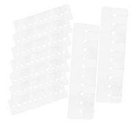 SHERCHPRY Strumento Per Extension Di Chioma Protezioni Termiche Multiforo 10 Pezzi 14cm Scudo Termico Protettivo in Pvc Per Attacco e Protezione Del Cuoio Capelluto Durante L’incollaggio