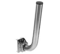 SHERCHPRY Supporto per Antenna Regolabile in Acciaio Inox 304 Montaggio a Palo e Parete per Antenna Esterna e Stazione Meteorologica Staffa Robusta Blocco Angolare Antiscivolo per Uso