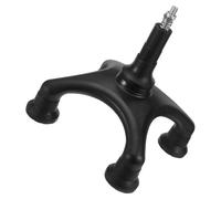 SHERCHPRY Supporto per Bastone da Passeggio Punta di Ricambio Antiscivolo Punti per Stampelle Base Quadrata Stabile per Terreni Diversi Attacco Facile senza Strumenti