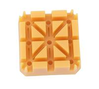 SHERCHPRY Supporto Per Cinturini Di Orologio Plastica Con Diverse Fessure Per Riparazione e Sostituzione Cinturini Strumento Pratico e Durevole Per Lavoro Da Banchina e Officina Giallo