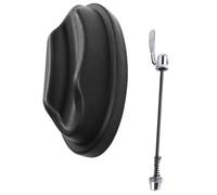 SHERCHPRY Supporto per Cyclette e Blocco Ruota Anteriore Antiscivolo in Set da 2 Pezzi Rialzo Regolabile per Allenamento Indoor Bici Accessorio Stabile per Esercizi Ciclistici