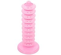 SHERCHPRY Supporto per display per lecca-lecca lecca per torta pop espositore a 10 livelli, torre per matrimoni, baby shower, festa di compleanno rosa