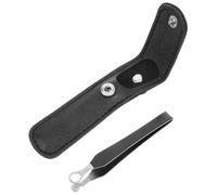 SHERCHPRY Tagliacapelli Nasali Riutilizzabili in Epilatore Per Del Naso e Orecchie Pinzette Ad Ago Con Custodia Portatile