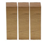 SHERCHPRY Tasselli in Legno Quadrati 7x2x2 Cm Set da 3 Pezzi per Intaglio Principianti e Restauro Mobili Antichi, Materiali Artigianali Grezzi Venature Naturali per Progetti Creativi