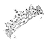 SHERCHPRY Tiara Sposa Decorativa per Matrimonio e Compleanni Accessorio per Ragazze e Feste Coroncina per Cerimonie e Cosplay