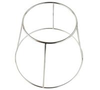 SHERCHPRY Vassoio per pizza in metallo con alzatina per pizza, piatto da portata e vassoio per frutti di mare da tavolo, supporto per alzate per feste in casa, argento 15-27 cm