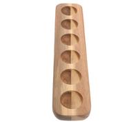 SHERCHPRY Vassoio per Uova in Legno Porta Uova di Gallina Scomparti Singoli e Sicuro per Cucina e Casa Design Semplice e Superficie Liscia Antitaglio