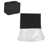 Sherfire 8-Pack Stage Light Covers - Universal Fit For Most Small Lights, Weatherproof Material - Includes Black Cable Organizer