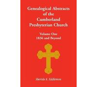 Sherida K Eddlemon Cumberland Presbyterian Church, Volume One (Tascabile)