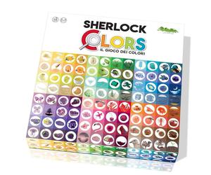 SHERLOCK COLORS il gioco dei colori EDUCATIVO Creativamente IDEATO E PRODOTTO IN