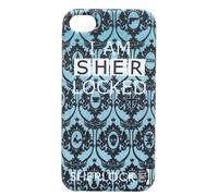 Sherlock Custodia Rigida Snap Per iPhone 4: Sono Sher Locked (Teal)