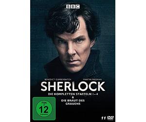 Sherlock - Die komplette Serie: Staffeln 1-4 & Die Braut des Grauens auf 11 DVDs LTD.