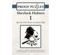 Sherlock Holmes 1: A Proof Puzzles Book | Spot the Errors