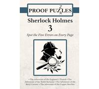 Sherlock Holmes 3: A Proof Puzzles Book | Spot the Errors