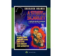 Sherlock Holmes ""A Study in Scarlet"" (DVD) Reginald Owen Anna May Wong