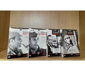 SHERLOCK HOLMES BOX COLLECTION 1 2 3 4 Linea Classic EXA Cinema 11 DVD SIGILLATI