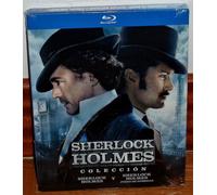 Sherlock Holmes Collezione 2 Blu-Ray Nuovo Sigillato Azione Avventure Slipcover